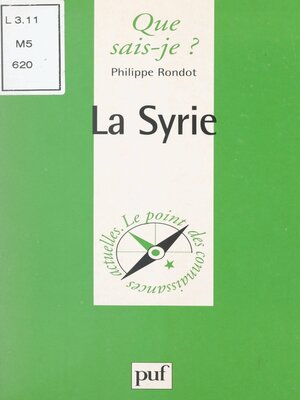cover image of La Syrie